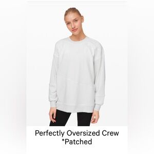 Lululemon patched crew